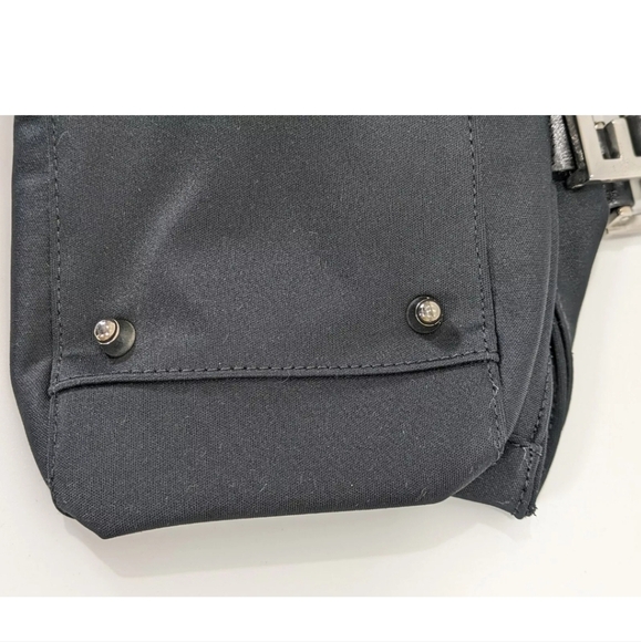 FENDI Black Nylon and Leather Mini Tote Bag with Pouch! - Picture 14 of 16